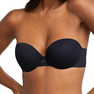 Maidenform Dreamwire Bra 32B Multiway Strapless Convertible DM2310 Black NEW $48